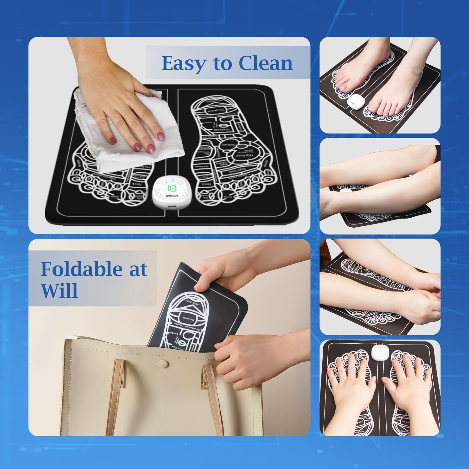 【未使用保管品】おうちトレーニング　FOOT BRAIN ACTIVATION Amazon.com: CrazySun EMS Foot Massager for Neuropathy - Foot